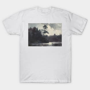 Adirondack Lake by Winslow Homer T-Shirt